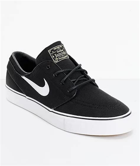 nike sb zoom stefan janoski herren schwarz weiß canvas|nike sb stefan janoski sale.